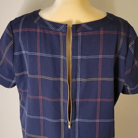 J Crew Women's Relaxed Printed Pocket Dress - Size (14) - Excellent Condition - Picture 8 of 10